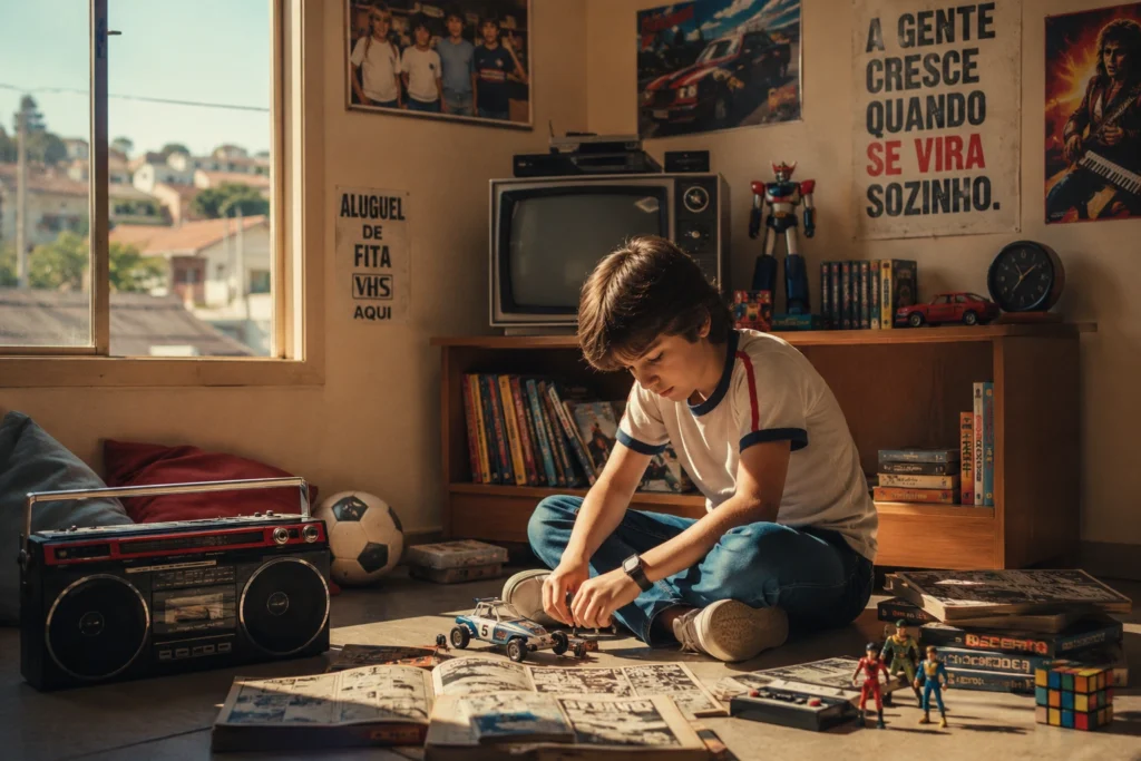 Crianças dos anos 80 e a autonomia emocional que marcou uma geração