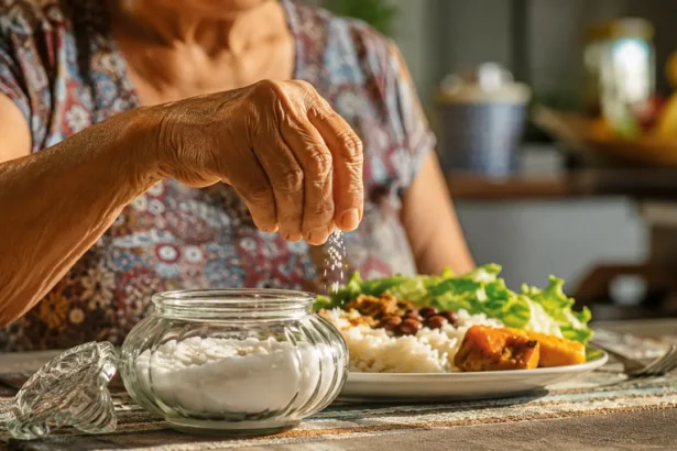 Sal na mesa revela um hábito comum entre idosos brasileiros