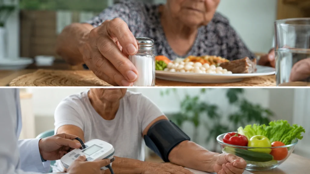Sal na mesa revela um hábito comum entre idosos brasileiros