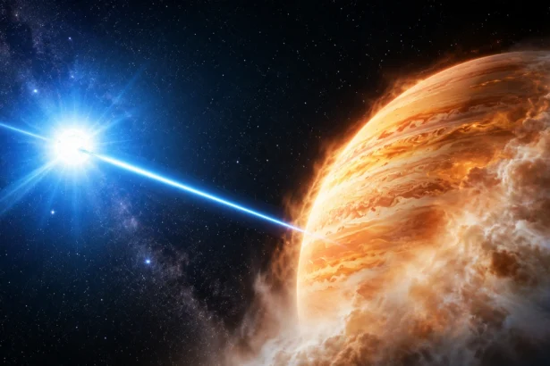 Telescópio Webb encontra planeta com atmosfera de carbono e pode ter diamantes