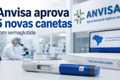 Anvisa registra cinco novos medicamentos injetáveis com semaglutida