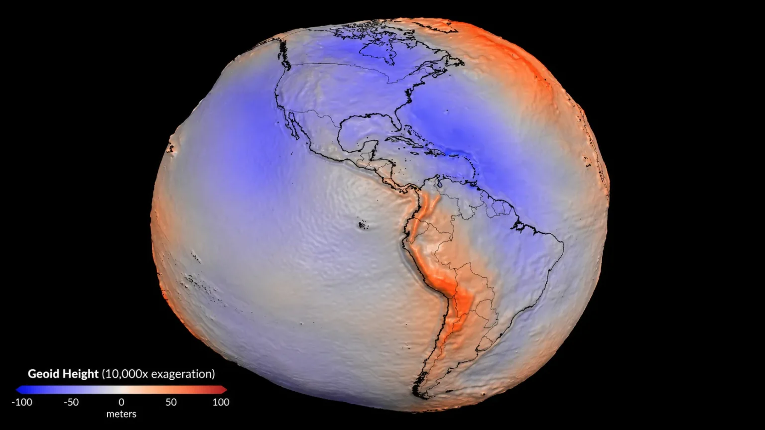 Imagem da NASA mostra Terra deformada entenda o que e o geoide e por que o planeta nao tem esse formato