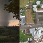 Tornado e confirmado em tres cidades do RS Defesa Civil explica limitacao do radar