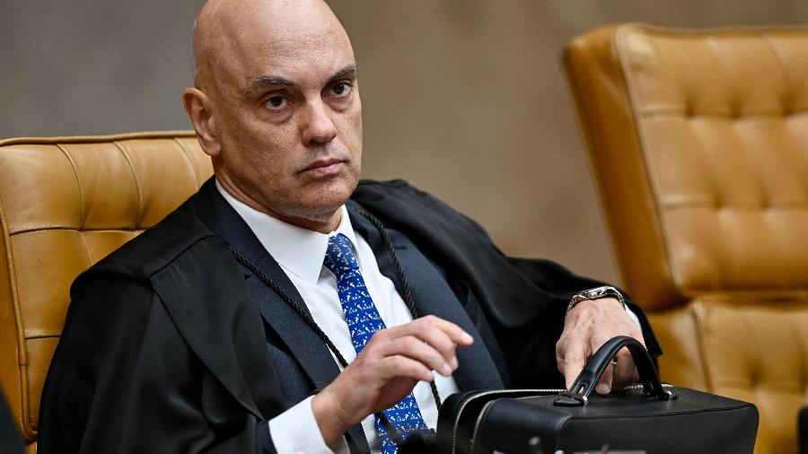 Alexandre de Moraes durante sessão do Supremo Tribunal Federal em setembro de 2026