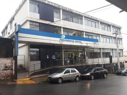 Fachada de agência da Previdência Social (INSS)