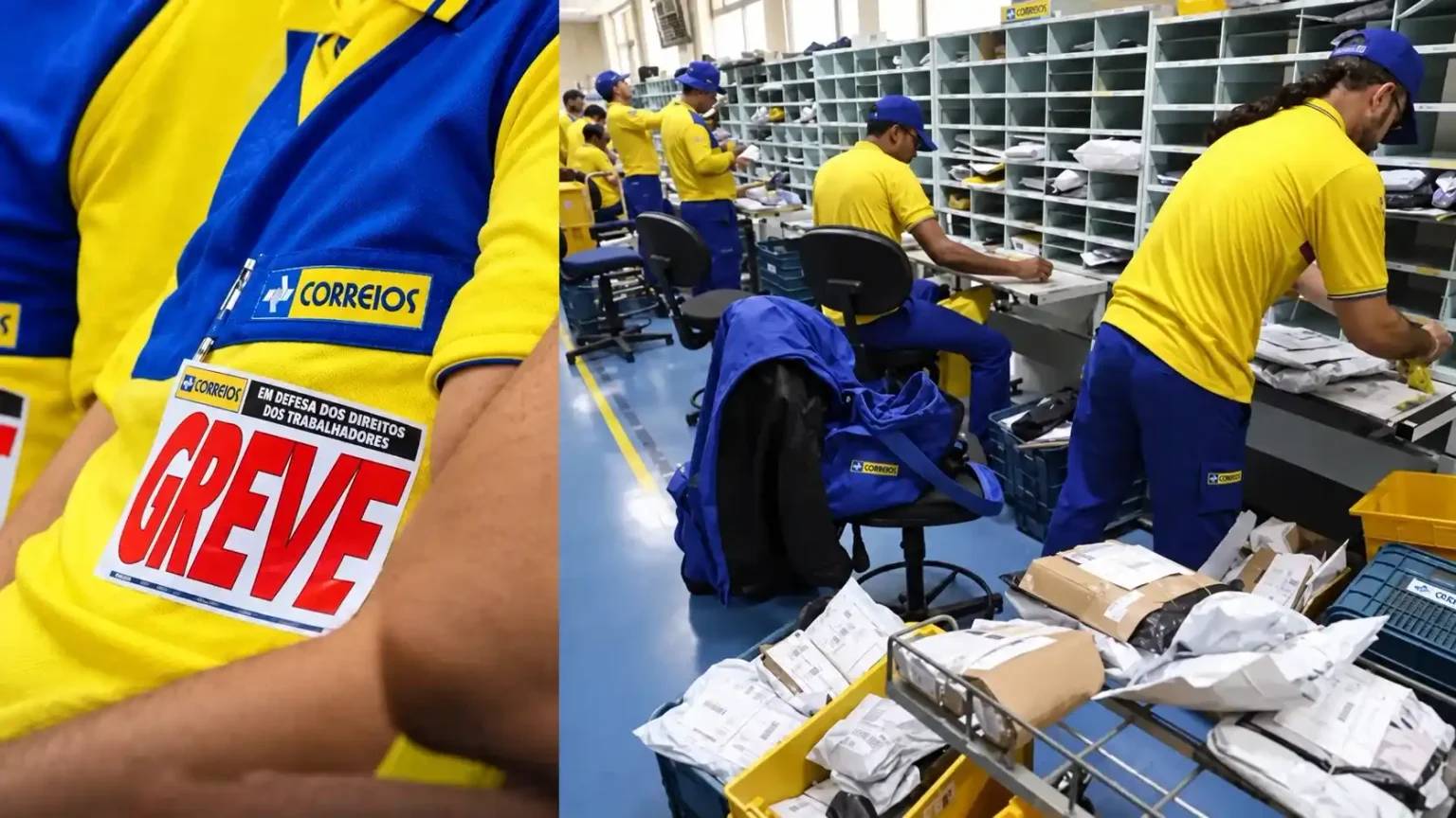 Greve dos Correios comeca por tempo indeterminado e pode atrasar entregas no pais