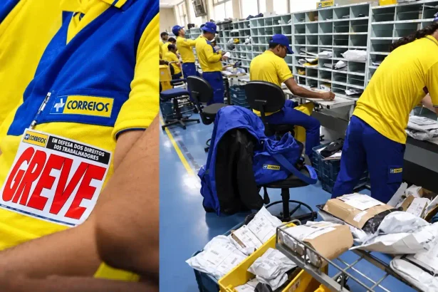 Greve dos Correios comeca por tempo indeterminado e pode atrasar entregas no pais