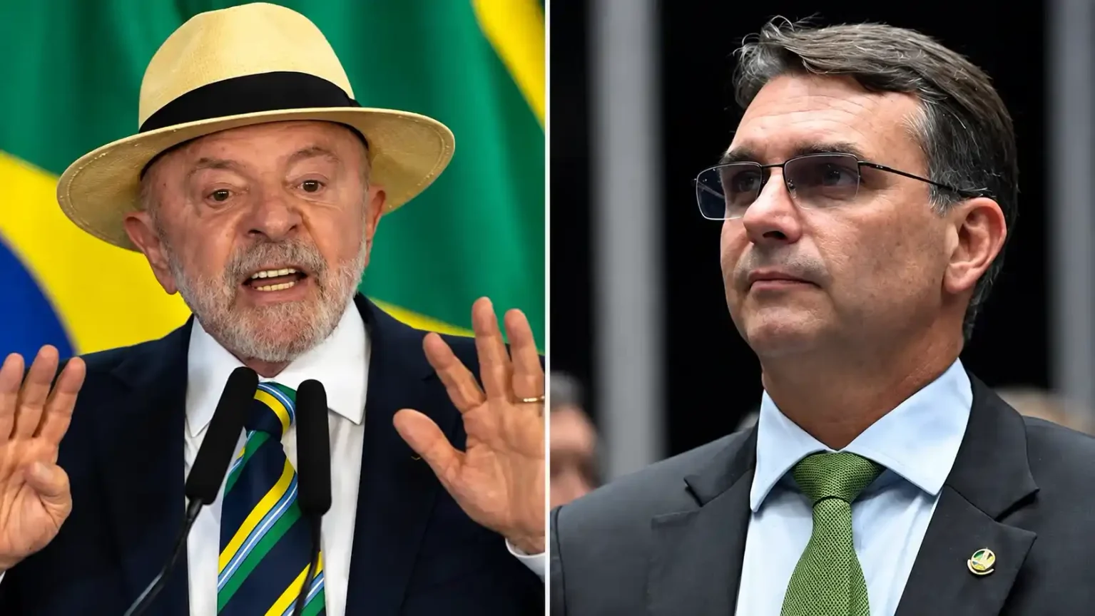 Quaest Lula e Flavio Bolsonaro empatam em 41 no 2o turno