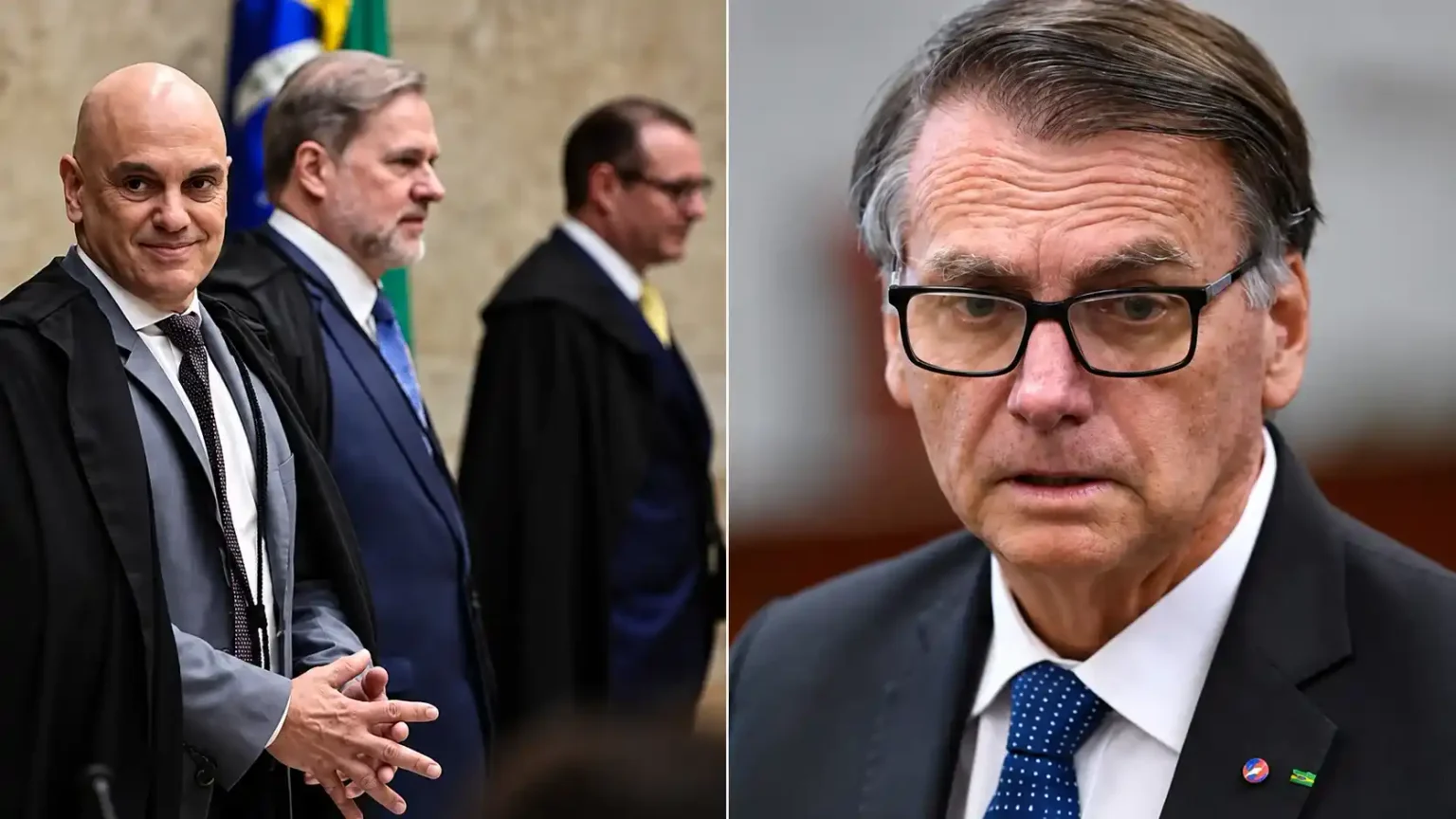 STF forma maioria contra pedido de liberdade de Bolsonaro