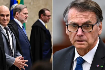 STF forma maioria contra pedido de liberdade de Bolsonaro