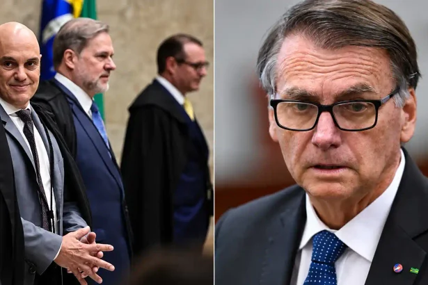STF forma maioria contra pedido de liberdade de Bolsonaro