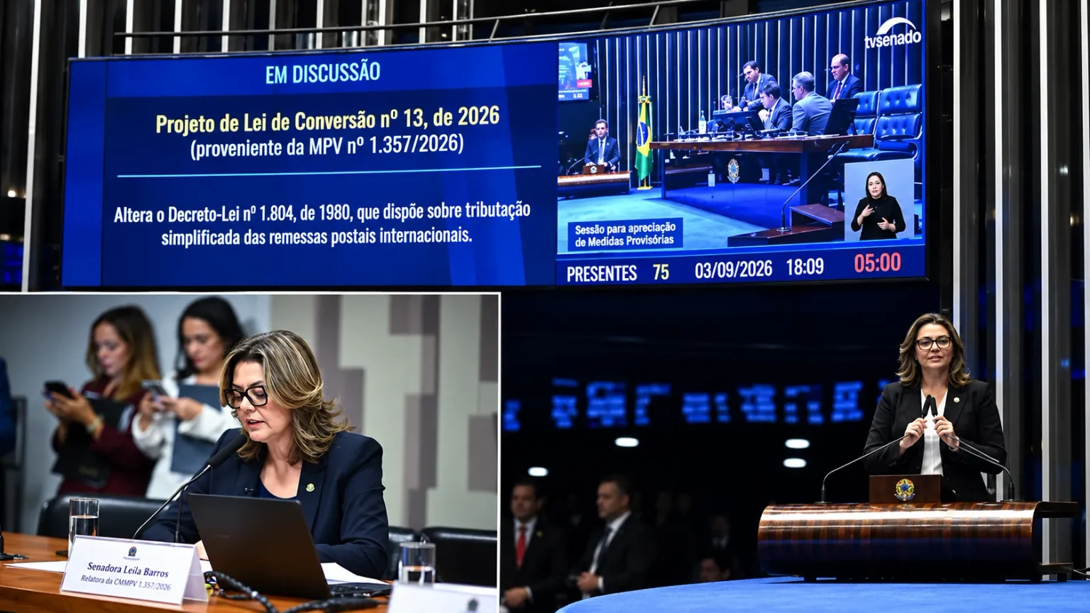 Taxa das blusinhas Senado zera imposto federal ate US 50