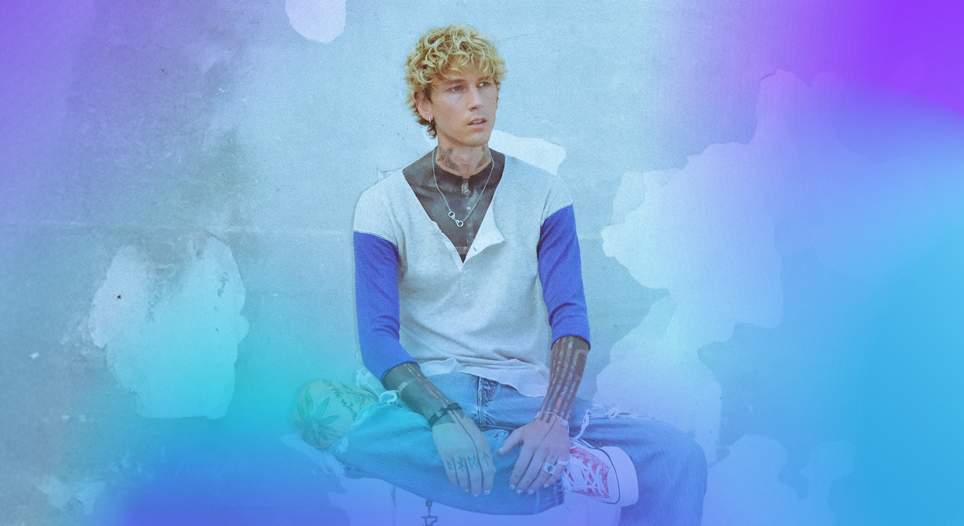 MGK em imagem promocional oficial do Rock in Rio 2026