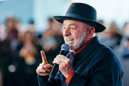 Luiz Inácio Lula da Silva durante evento público em 2026